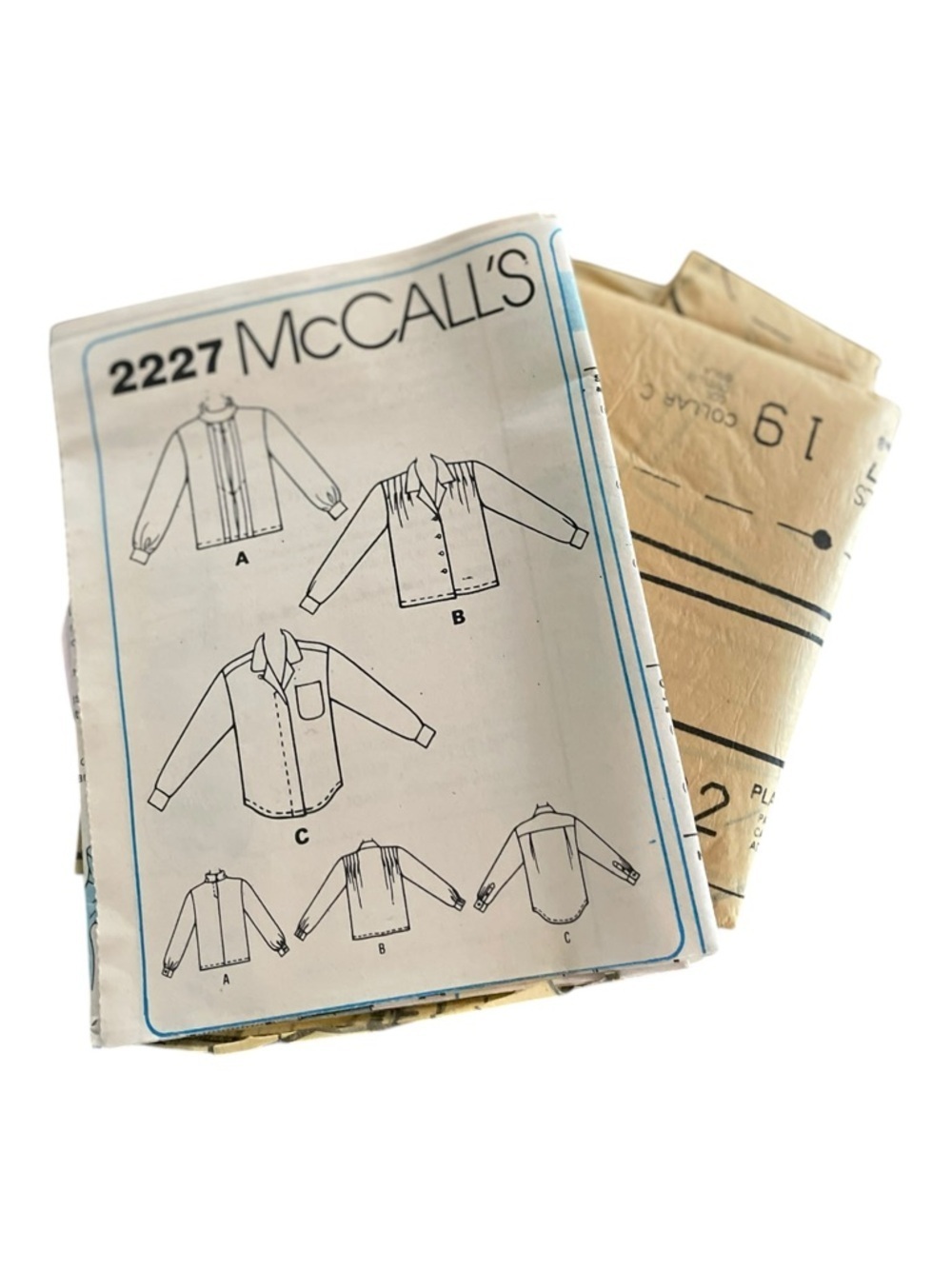 Five Vintage McCall's & Butterick Sewing Patterns Women’s Classic Blouses. - Picture 14 of 15